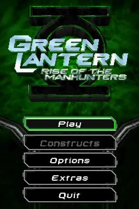 Green Lantern - Rise of the Manhunters (USA) (En,Fr,De,Es,It,Nl) screen shot title